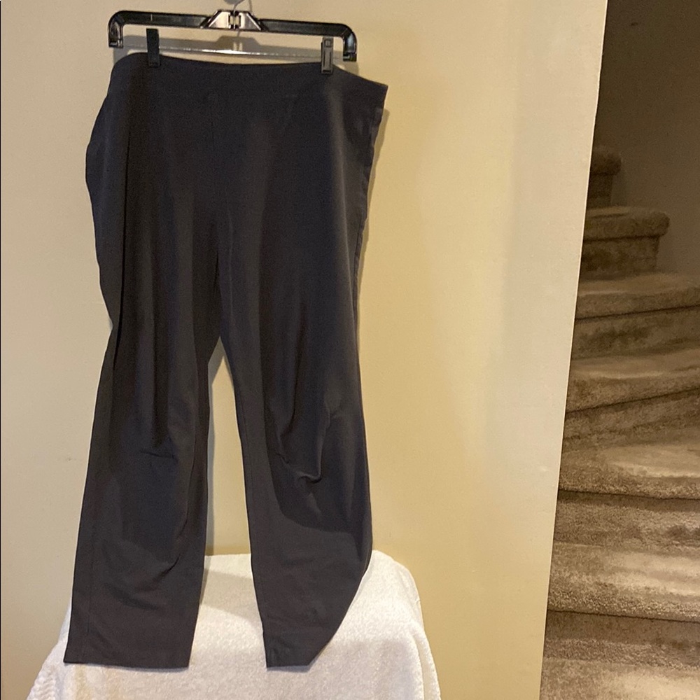 Eileen Fisher Black Dress Pants with Tapered Leg